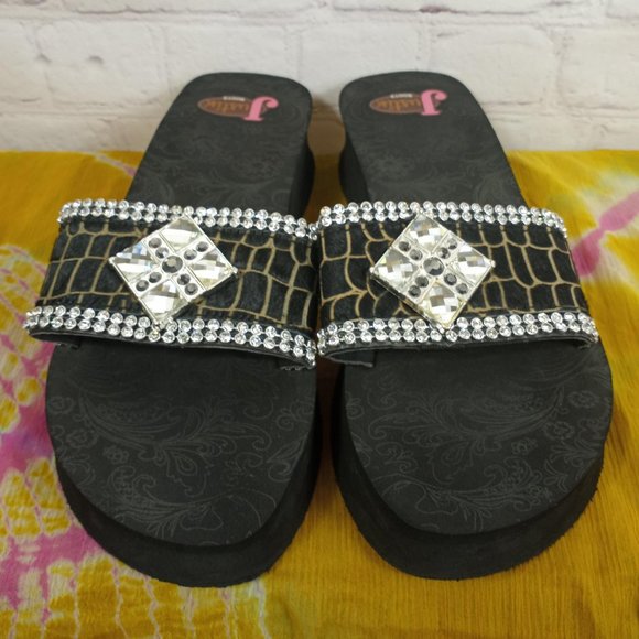 Justin Boots Flip Flops - Picture 2 of 6